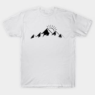 Mountains Hiking T-Shirt